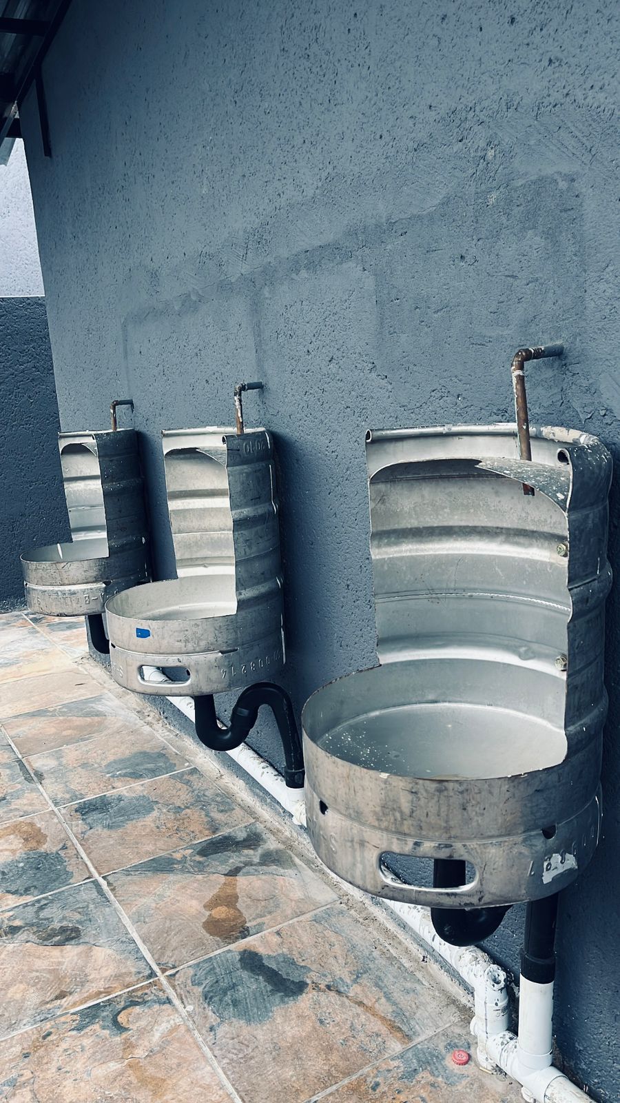 Steel fence and safety boundary around property