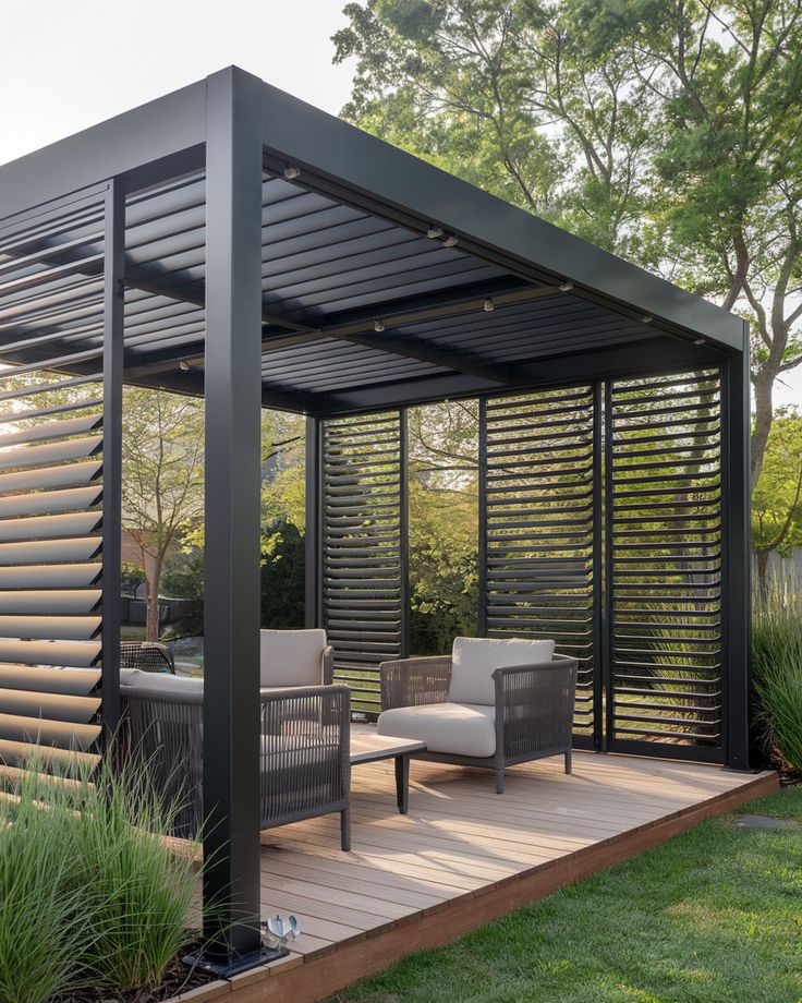 Completed canopy installation